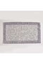Havensoft Fleur Turkish Cotton Bath Mat 60x90 Cm-silver - 3