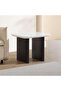 Orion Modular End Table Leg Veneer - Black - 5