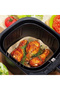 Disposable Perforated Air Fryer Baking Paper 20 cm x 20 cm - 100 Pieces - 4