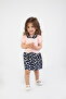 Baby Girl Daisy Pattern Collar Dress - 4