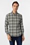 Angular Cuff Slim Plain Shirt - 2