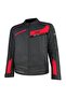 Motorcycle Coat Short 4 Seasons Hörgüçlü Full Protected Maxdura Reinforced Fabric Motor Coat Red - 3