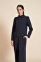 Solid Long Sleeve Crop Top - 2
