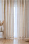 3 Sides of Lace, 100% Cotton Buldan Linen Curtain, Sunshade and Background - Single Wing - 6