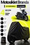 Motorcycle Tarpaulin Rks Arome 125 Black Waterproof and Durable (Thickest) Fabric Lifetime Use