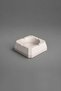 Concrete Decorative Ashtray V-119-Light Cream - 2