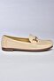 P757007009 Beige Women's Ballerinas with Buckle Accessories - 6