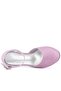 Merida Pink Glitter Thick Heeled Girl's Heeled Shoes - 6
