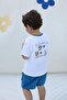 Cartoon Printed Oversize T-Shirt and Shorts Set