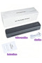 طابعة حرارية محمولة بحجم A4 - طابعة صغيرة بدون حبر للمستندات والدراسة (صغيرة الحجم) - 3