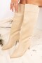 Tan Women's Boots J749205302 - 3