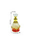 4pcs Crystal Perfume Essential Oil Bottle 15ml D9339 - 8