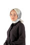 وشاح حرير سورا - نمط باستيل كريمي - 2