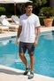 M3419 Spider Men's Aqua Sea Pool Beach Shoes - 7