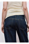 Straight Cut Stitching Maternity Jeans - 7