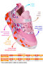 Jenks Craft Velcro Girls' Sneakers - 2