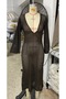 Leather N Collar Detail P Cotton U Dress - 3