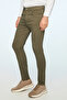 Men's Khaki Denim 5 Pocket Slim Fit Jean Jeans - 2