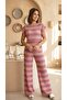 Women's Straight Cut Comfortable Summer Set (Pants + Top)