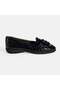 Women's Black Desacomfort Patent Leather Casual Shoes - 2