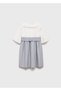 contrast skirt dress - 2