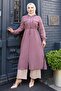 Lace-Up Hooded Suit Rose Dried 19241 - 3