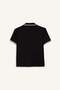 Standard Fit Short Sleeve Polo Black T-Shirt H2743Ax26Sp - 8