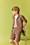 100% Cotton Regular Fit Poplin Short Sleeve Shirt for Boys H7517A826Hs - 3