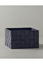 Shine Polypropylene Basket 17X17X10,5 cm Black