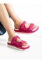 Morly Fuchsia Velcro Women's Sandals - 2