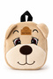 Personalized Children's Backpack with Teddy Bear Embroidery - Unisex Soft Plush Bag with Custom Name Tag