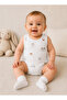 Baby Bodysuit with Snap Fasteners 100% Cotton Newborn Bodysuit Unisex