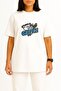 Oversized Brother Country Greece Chest Printed Unisex T-Shirt - 2