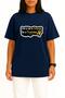 Oversized Be a Tourist, Not a Traveler Chest Design Unisex T-Shirt - 2