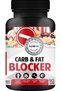 Carb And Fat Blocker, 90 Tablets,promote Healthy Weight Loss, Carbohydrates Catabolism.