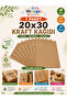 1 Pack Kraft Paper 90 Gr Straw Paper 20X30 Pack of 100