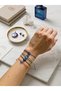 20 Pieces of Evil Eye Beads Lucky Bracelet with Adjustable Cord, Suitable for Henna Engagement, Wedding, Birthday Gift - 2