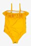 Licensed Girl's Swimsuit for Ages 3-12-Yellow - 2