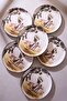Old English the Gleaners V1 6-Person Cake Set 21 cm - 2