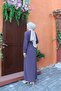 Complete Long Dress with Pleats and Belt - 5