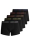 Jack Jones Men's Mixed Color Cotton 5-Pack Boxer 12167028 - 6