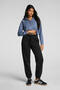 Women's Elastic Cuffed Fleece-Lined Sweatpants