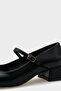 Orsa Flat Toe Banded Low Heel Mary Jane Women's Shoes - 3