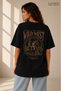 Large Size Unisex Wild West Printed 100% Cotton Crew Neck Short Sleeve A++ Oversize Tshirt
