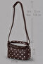 Vanguard Staple Detailed Vintage Look Brown Long Strap Hand and Shoulder Bag - 6