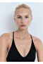 Back Low-Cut Midi Dress - 6