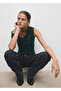 Asymmetrical Neckline Translucent Top - 7