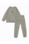 Crew Neck Long Sleeve Printed Baby Boy Sweatshirt and Sweatpants 2-Piece Set (W4)
