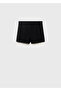 Mid-Rise Straight Cut Shorts - 3
