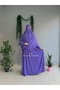 Tesettür Asel Suit Dress Souffle Veil 3-Piece